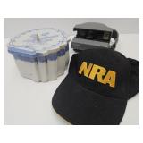 Musical SIgned Pottery Trinket Dish, Camera,Hat