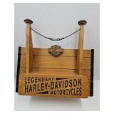 Harley Davidson Helmet Rack & Storage 26 x 22"