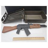 Military Ammo Box 14"x9.5"x4"h Toy Gun NON WORKING