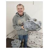 2 Toad  Lawn v& Garden Statues 11" to 19" Wide!