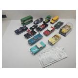 Lot of Diecast & Plastic Cars