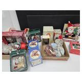 Christmas Decor & Santa Radio Flyer