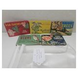 5 Little Books Identifying Nature