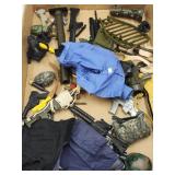 Action Figure Toy Weapons Lot