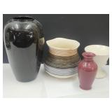 Heager  Pottery  7 3/4" h Planter, Planter 6" h +