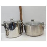 14 QT Morgan Ware Pot & Stock Pot 9 3/4"h High