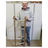 49" Primitive Quilt Display Ladder