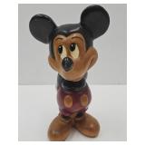 Wooden Disney Mickey Mouse 9.5"h w/Repair