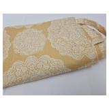 NWOT Bohemian Style Yellow Shower Curtain