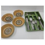 MCS Stainless Flatware, MCM Gano Stoneware