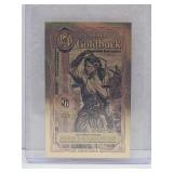 NEW 1/4 Idaho Goldback 1/4000th Oz 24K Gold