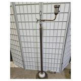 Vintage  Art Deco Floor Lamp with Marble /  Stone