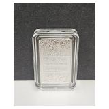 Quarter Troy Ounce Silver Bar