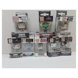 Lot 8 Funko Pop Keychains