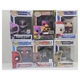 6 Funko Pops Michael Jordan, Clark Griswald +