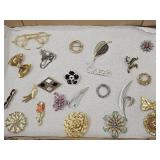 Costume Brooches / Pins