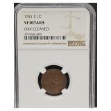 1931 S Graded Cleaned VF Details