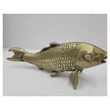 10" Long Brass Fish