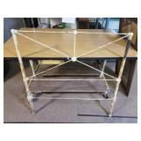 Antiique Iron Twin SZ Headboard Garden Decor