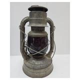 Dietz No 2 D-Lite Oil Lantern w Red Globe