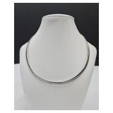 925 Italy Solver Choker Necklace