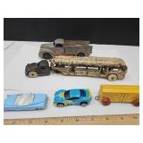 VTG Toys Cast Iron ADV Truck & Trailer, Kiddie+