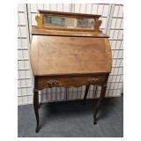 Antique Secretary 28 x 15 x 46.5"h  (no key)