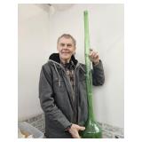 MCM 1974  Italian  Green Glass Wine Bottle 44" h