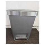 Modern Hands Free Trash Can  18 x12 x 25"h