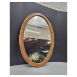 Oak  Wall Mirror 21.5 x 31.5"