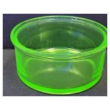 Hazel Atlas Uranium Glass 5 3/4" wide