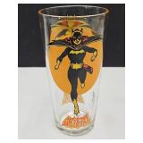 Vintage Pepsi Cartoon BATGIRL Glass