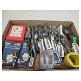 Craftsman Tape Measure w Clip. Router Bits, Bunge