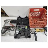 Crate w Tools DeWalt Grinder Works +++