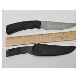 Buck 470 USA Knife BROKEN  W Sheath