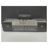 Sony Cassette Radio,Cassette Untested, Radio Works
