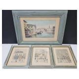 VTG Art Brought From Europe Original Water Color?