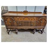 Nice  Antique Buffet Cabinet 66 x 21.5 x 40" high