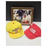 INDY 500 Autographed Hat and Picture
