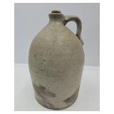 Primitive  Salt Glazed Whiskey Jug  2 - 3 Gal