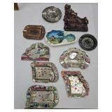 Vintage Travel Ashtrays West Virginia, Indiana +
