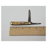 2 Blade Pocket Knife CM McCLUNG See Maker