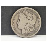 1899 S Silver Morgan Dollar Coin