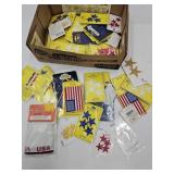 New USA , Stars & Flags Patches +