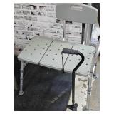 Shower Chair & Walking Cane