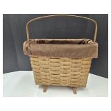 Longaberger Magazine Basket 16 x 9 x 13"