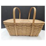 Family Size 1986 Picnic Basket 24X16.5x10