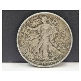 1943 Silver Walking Liberty Half Dollar Coin