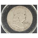 1952 Silver Franklin Half Dollar Coin