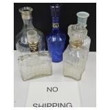 Liquor Decanter Bottles NO SHIPPING